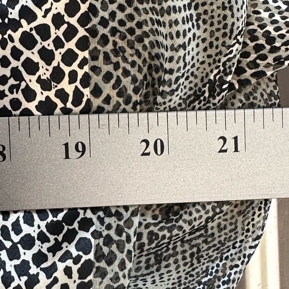 Cinema Eloile new kimono robe women's size small belted leopard print - Picture 5 of 5